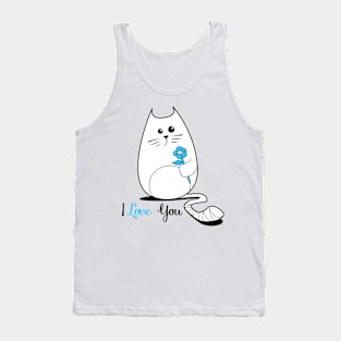 I love you Snoes Tank Top